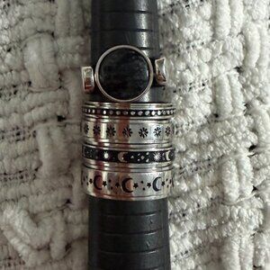 Celestial & Goth Style Fidget Rings | Size 10 - 10.5